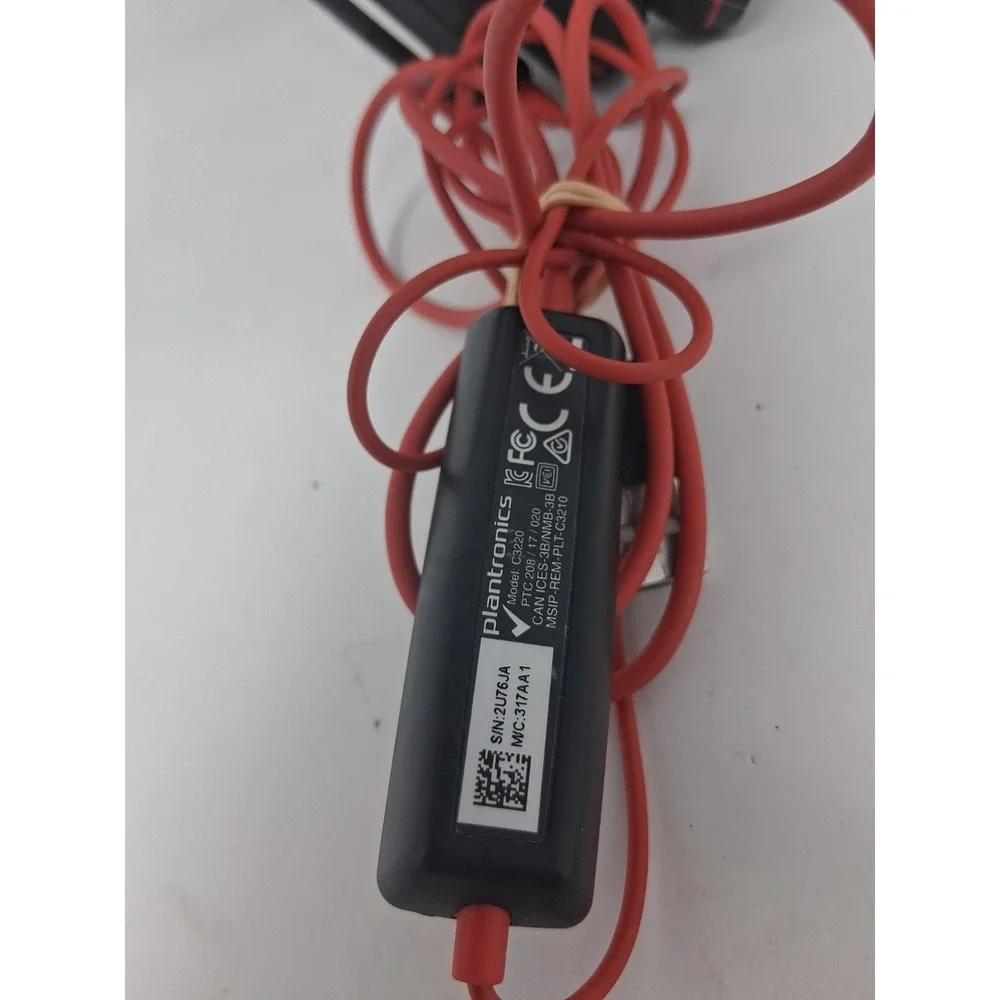 Plantronics Red Wire C3220 Headset. S
